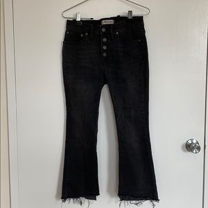Black Madewell Cali Demi Boot jean